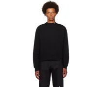 Black Side Zip Sweatshirt