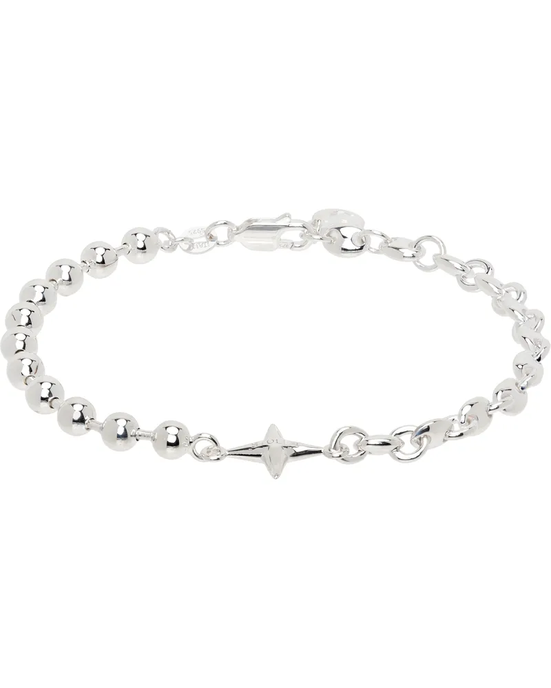 Stolen Girlfriends Club Shuriken Missmatch Bracelet Sterling