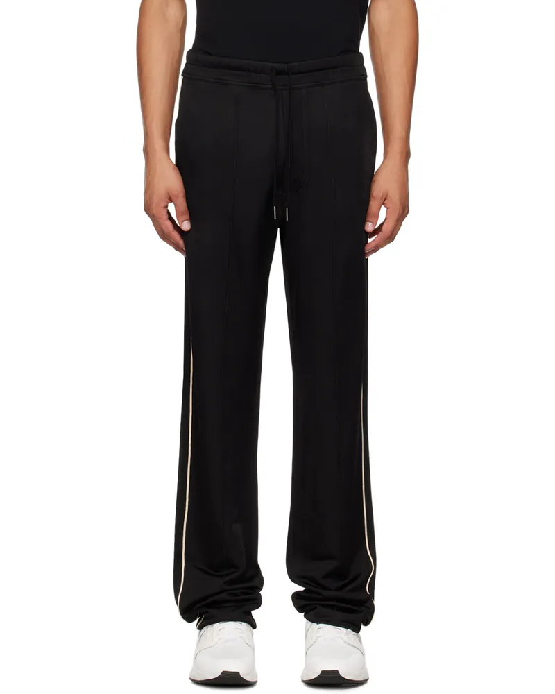 Tom Ford Black Drawstring Sweatpants Black