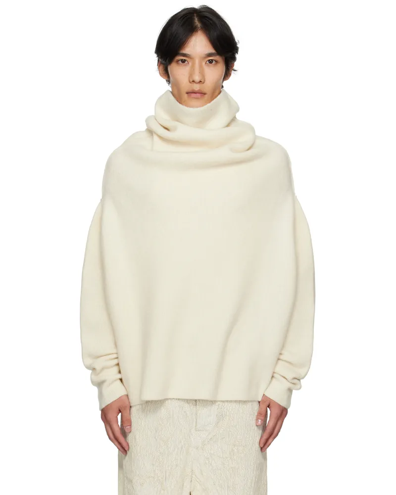 Rick Owens Off-White Concordians Shroud Sweater 11