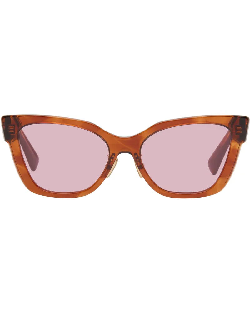 Miu Miu Brown Cat Eye Acetate Sunglasses 11q50d