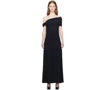 Black Off-The-Shoulder Maxi Dress