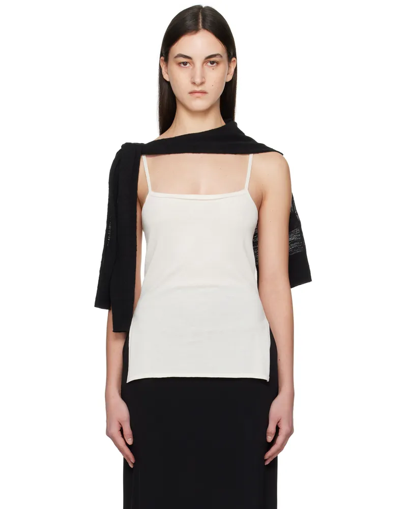 La Collection Off-White Harlow Tank Top Off-white