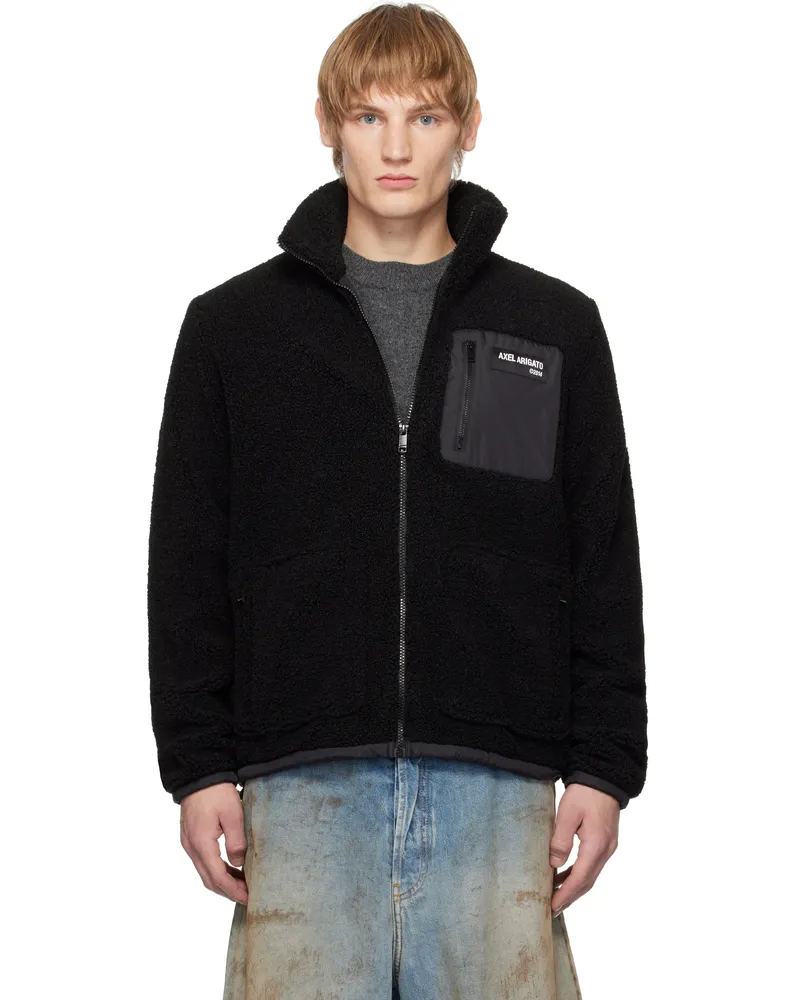 Axel Arigato Black Billie Fleece Jacket Black