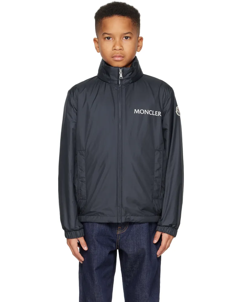 Moncler Big Kids Navy Warne Jacket 77g