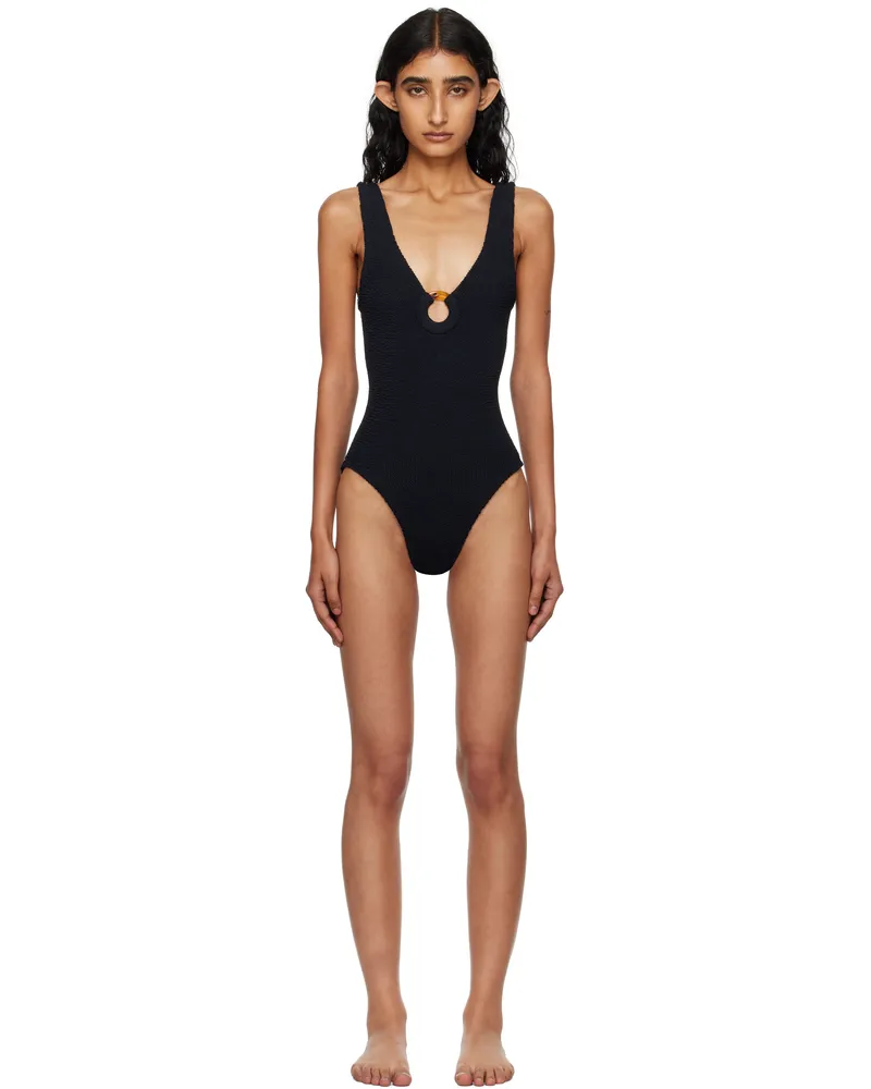 Hunza G Black Celine Swimsuit Black