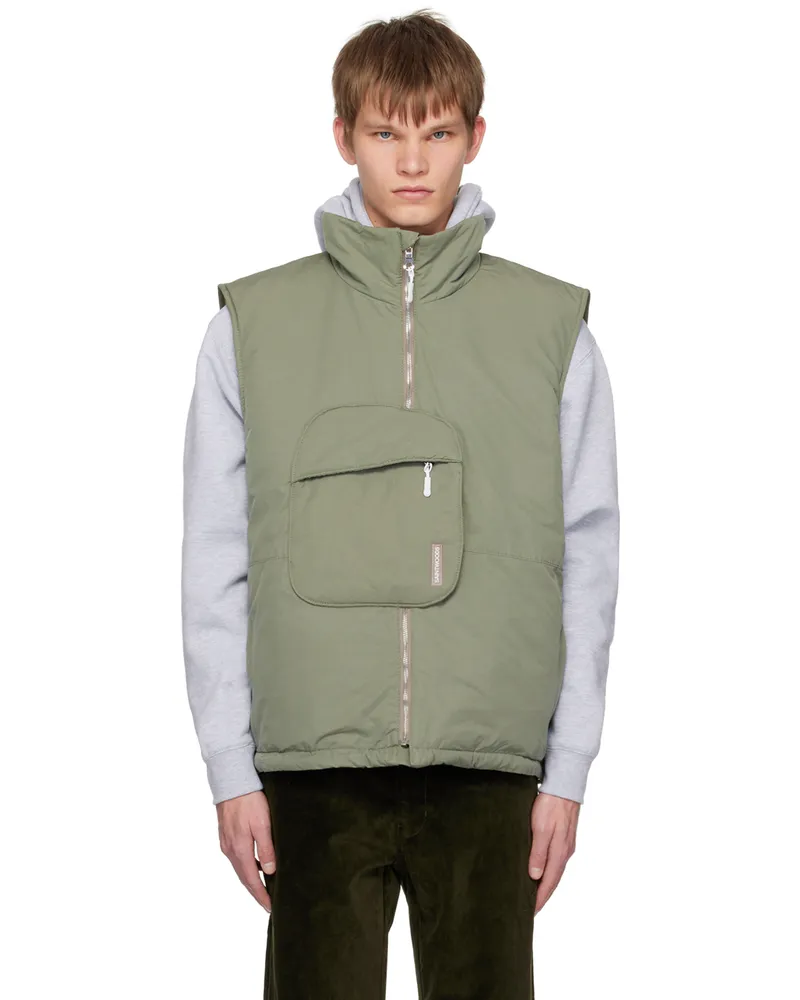 Saintwoods Khaki Insulated Vest Dusty