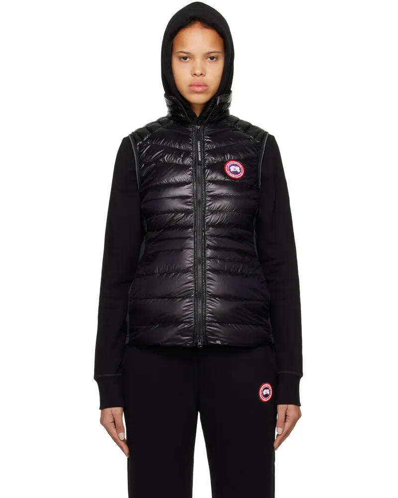 Canada Goose Black HyBridge Lite Tech Down Vest Black