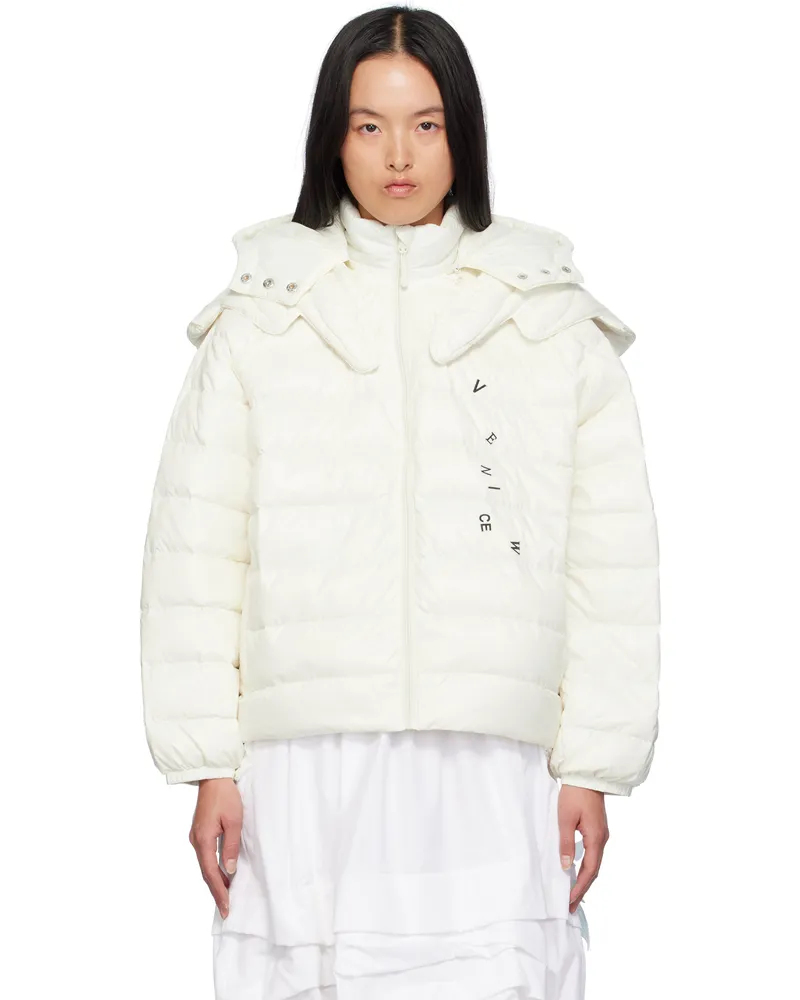 VeniceW White Wings Down Jacket Egg