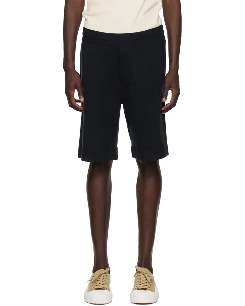 Lisa Yang Navy Cosme Shorts Navy