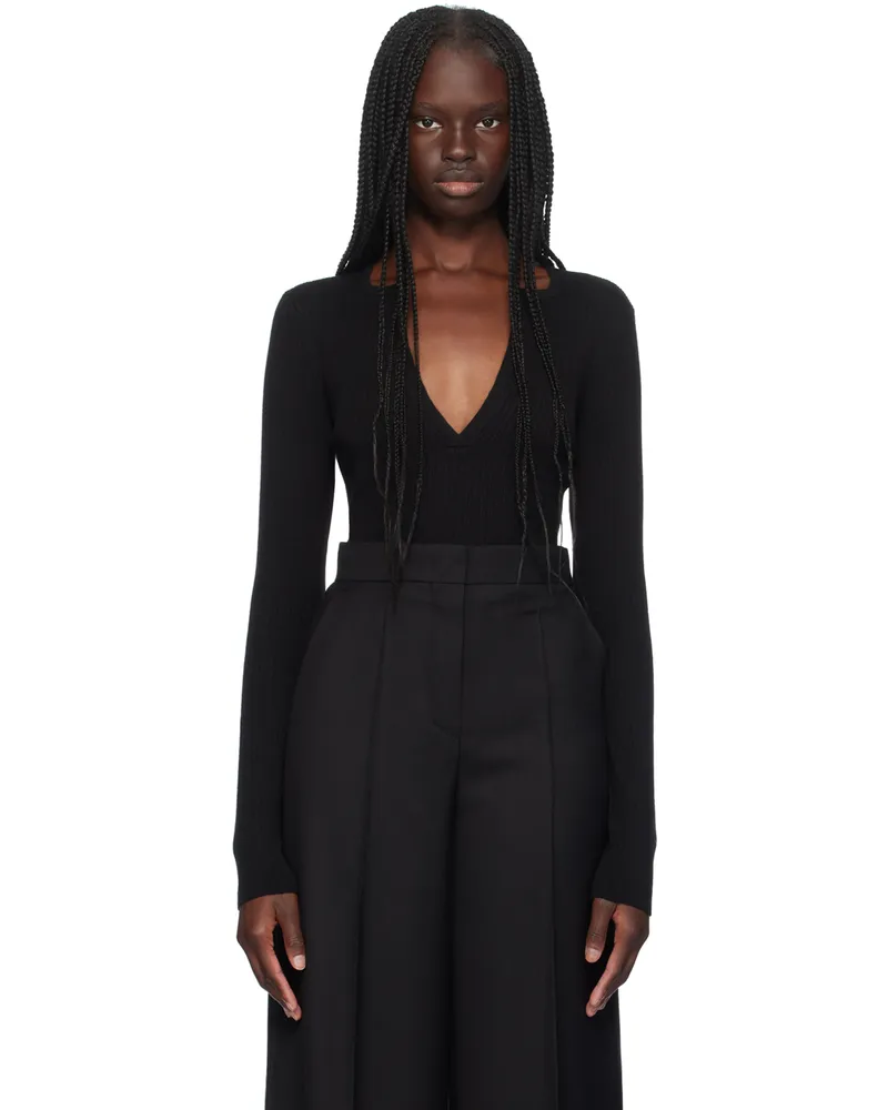Max Mara Black Urlo Sweater 009