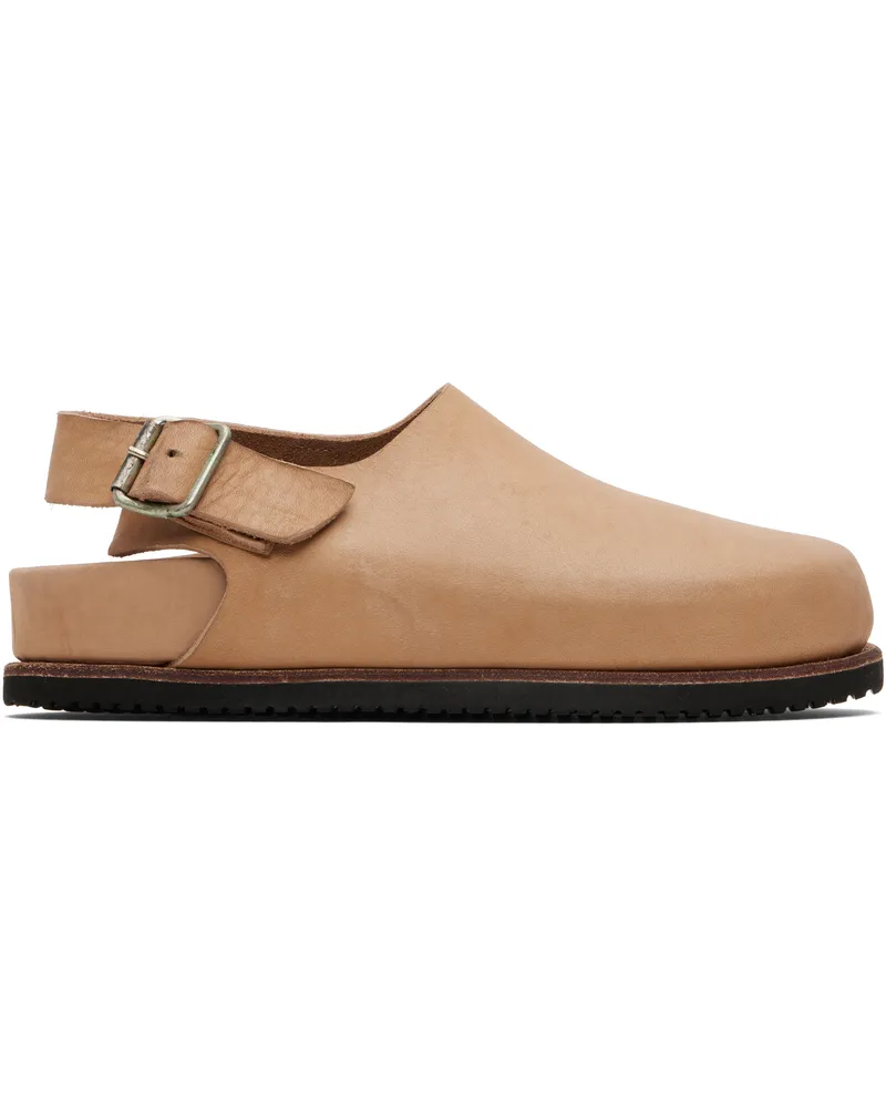 GUIDI Tan BRK10 Loafers Co171t