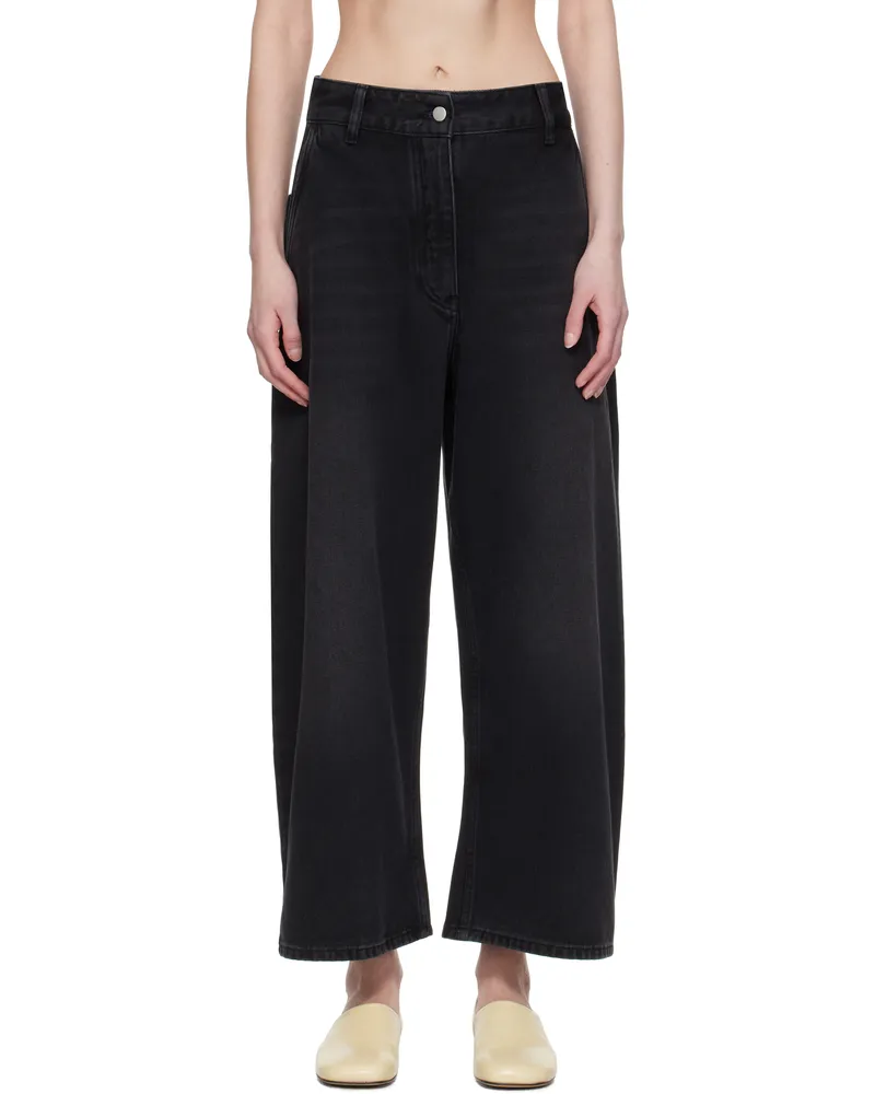 Studio Nicholson Black Chalco Jeans Washed