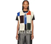 Multicolor Patchwork Vest