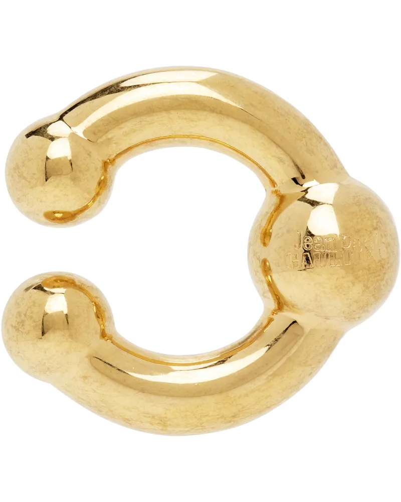 Jean Paul Gaultier Gold 'The Piercing' Ear Cuff 92
