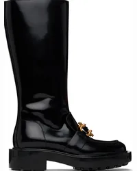 Bottega Veneta Black Monsieur Boots Black