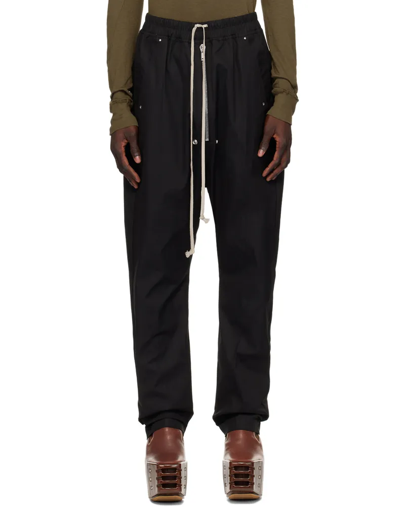 Rick Owens Black Porterville Bela Trousers 09