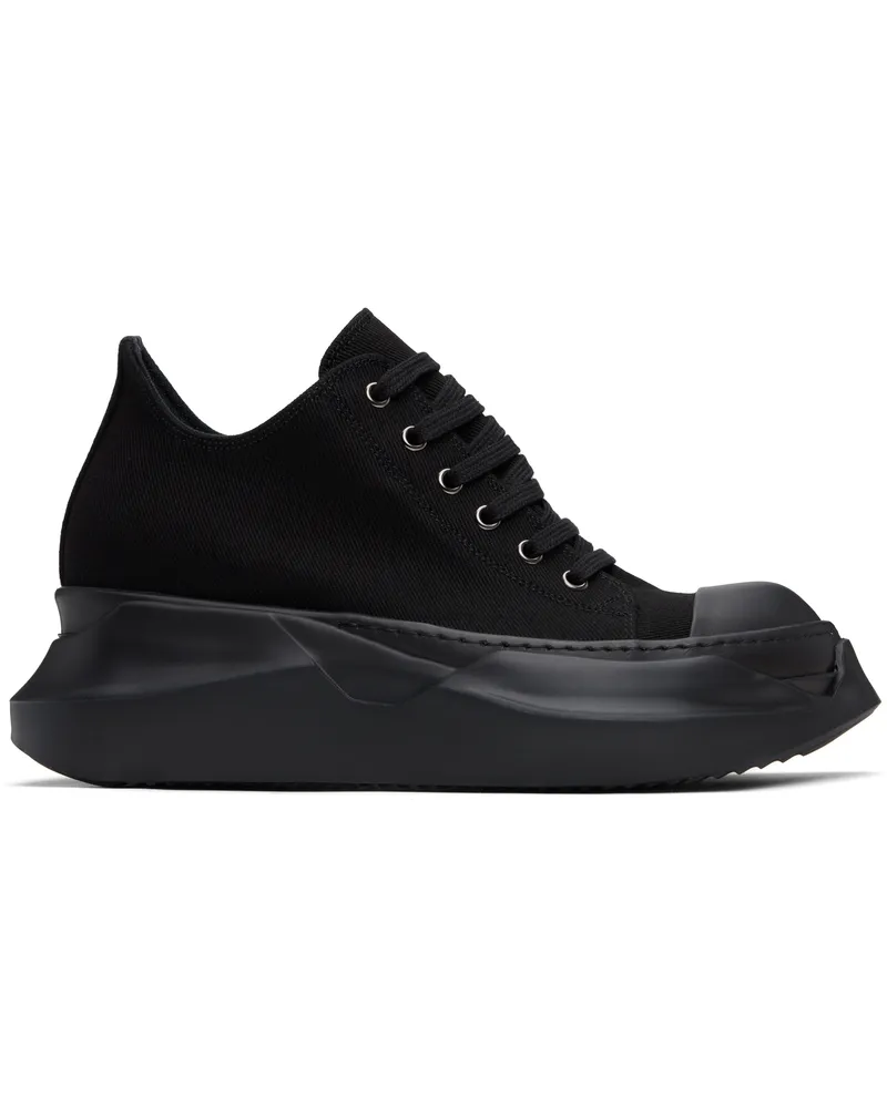 DRKSHDW by Rick Owens Black Hollywood Abstract Low Sneaks Sneakers 09all