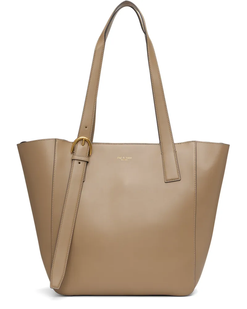 Rag & Bone Taupe Parker Tote Cly