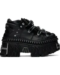 VETEMENTS Black New Rock Edition Platform Sneakers Black