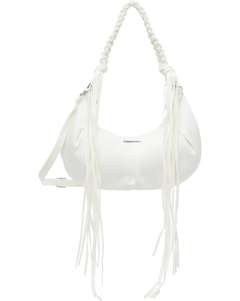 Holzweiler White Cocoon Small Denim Bag 1000