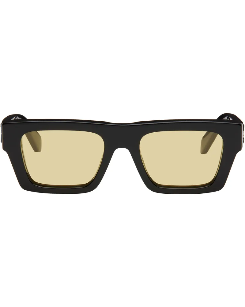 OFF-WHITE Black & Yellow Oregon Sunglasses Black