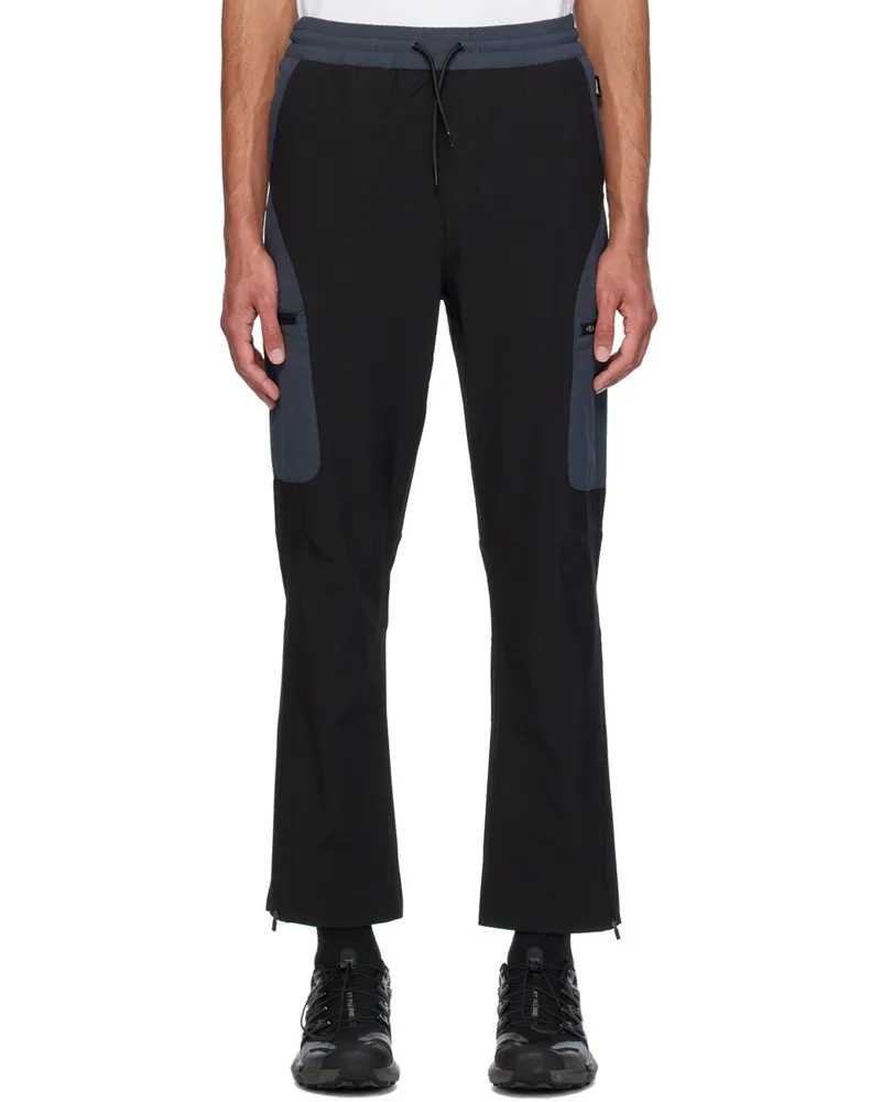 Parel Studios Black & Navy Vinson Cargo Pants Black