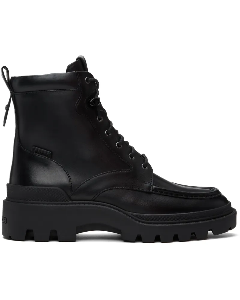 Coach Black Connor Boots Black