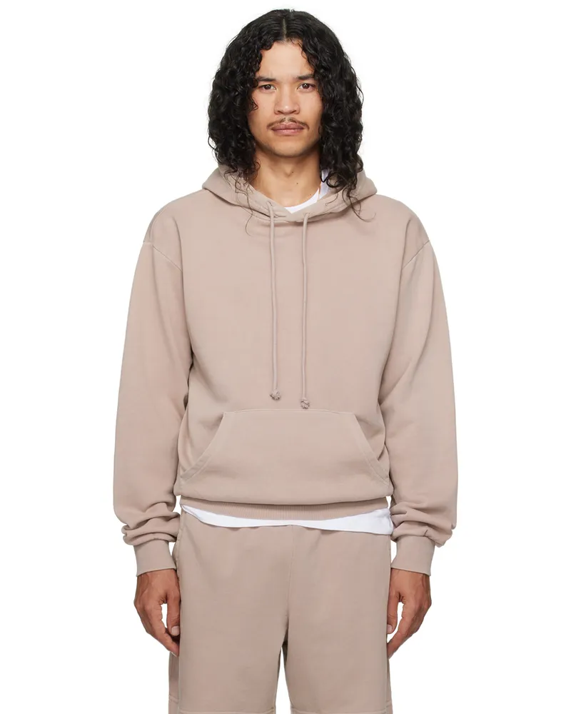 SKIMS Taupe Terry Classic Hoodie Fawn