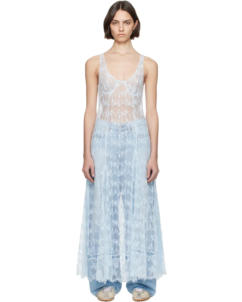 Collina Strada Blue Pamela Maxi Dress Sky