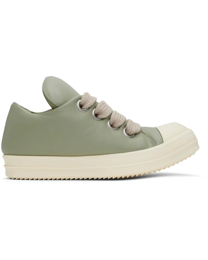 Rick Owens Green Hollywood Jumbolace Sneakers 1511