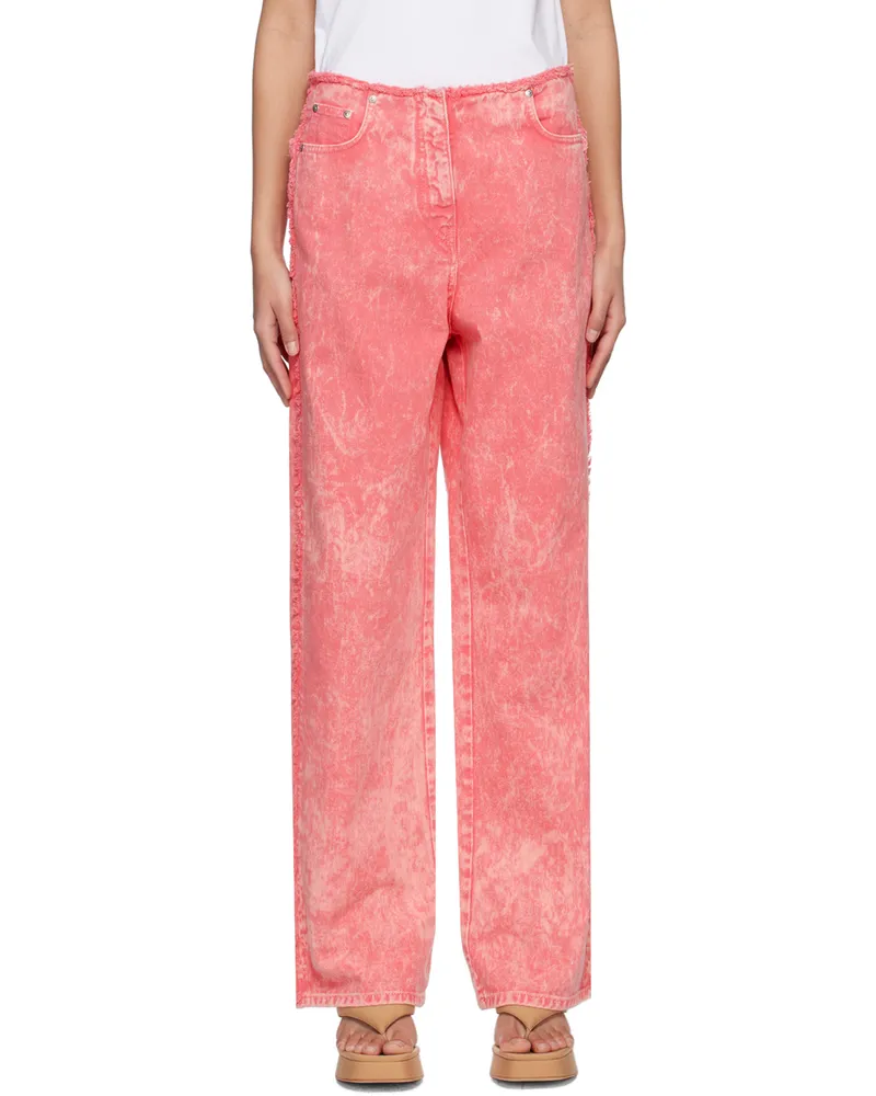 MSGM Pink Faded Jeans 72