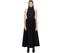 Black Sai Midi Dress