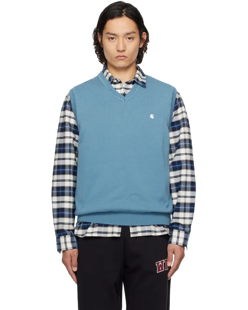 Carhartt WIP Blue Madison Vest 2qrxx