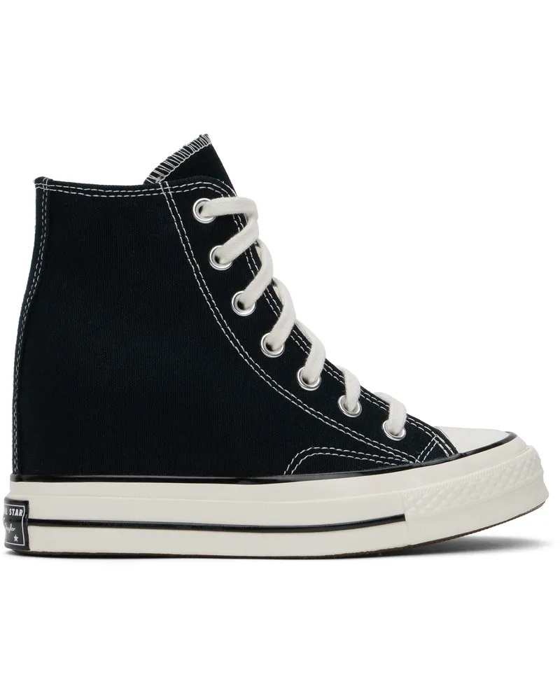 Converse Black Chuck 70 Wedge High Top Sneakers Blk