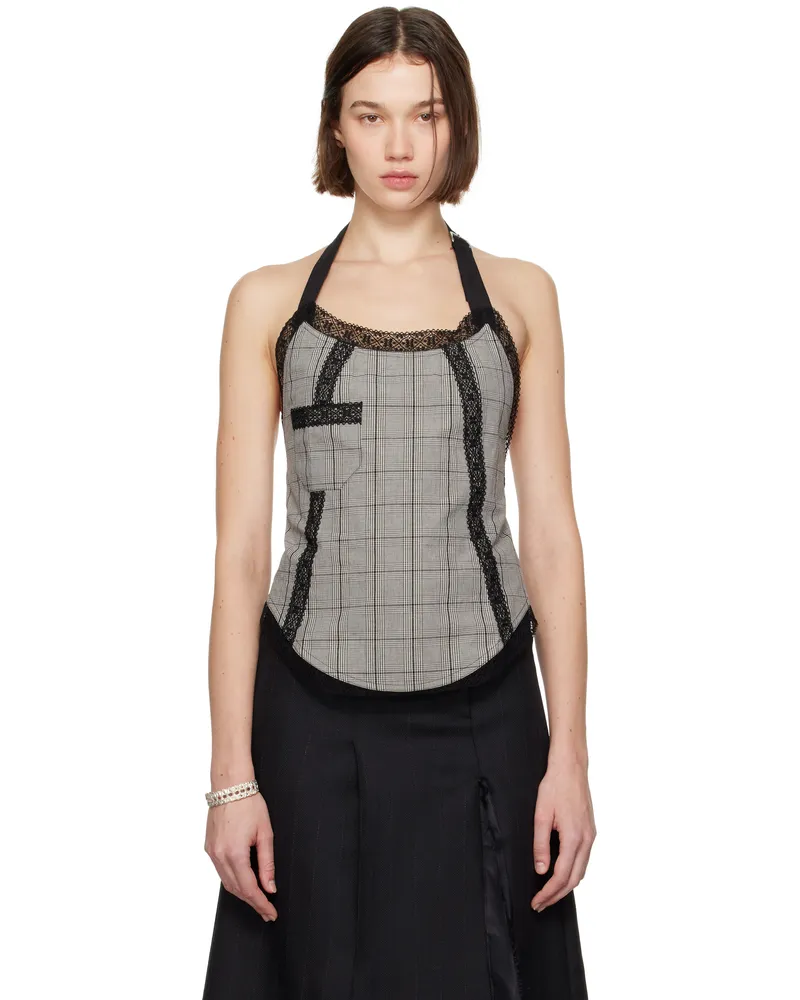 Our Legacy Gray Pinafore Top Bard