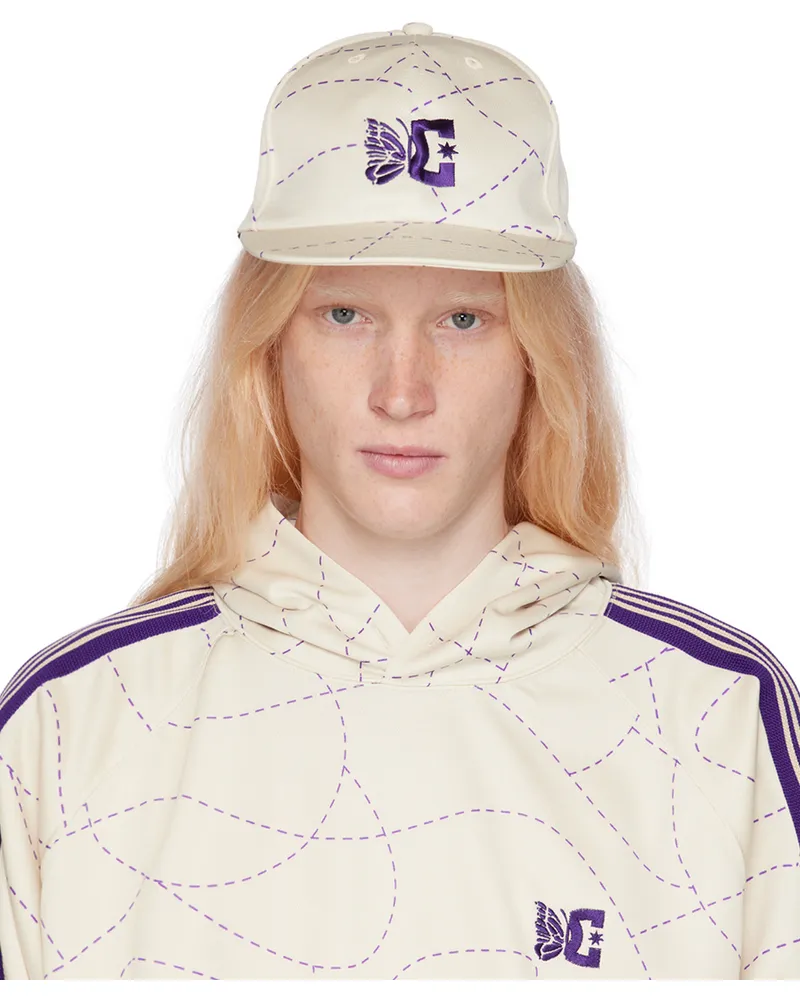 NEEDLES Off-White DC Edition Baseball Cap A-ivory