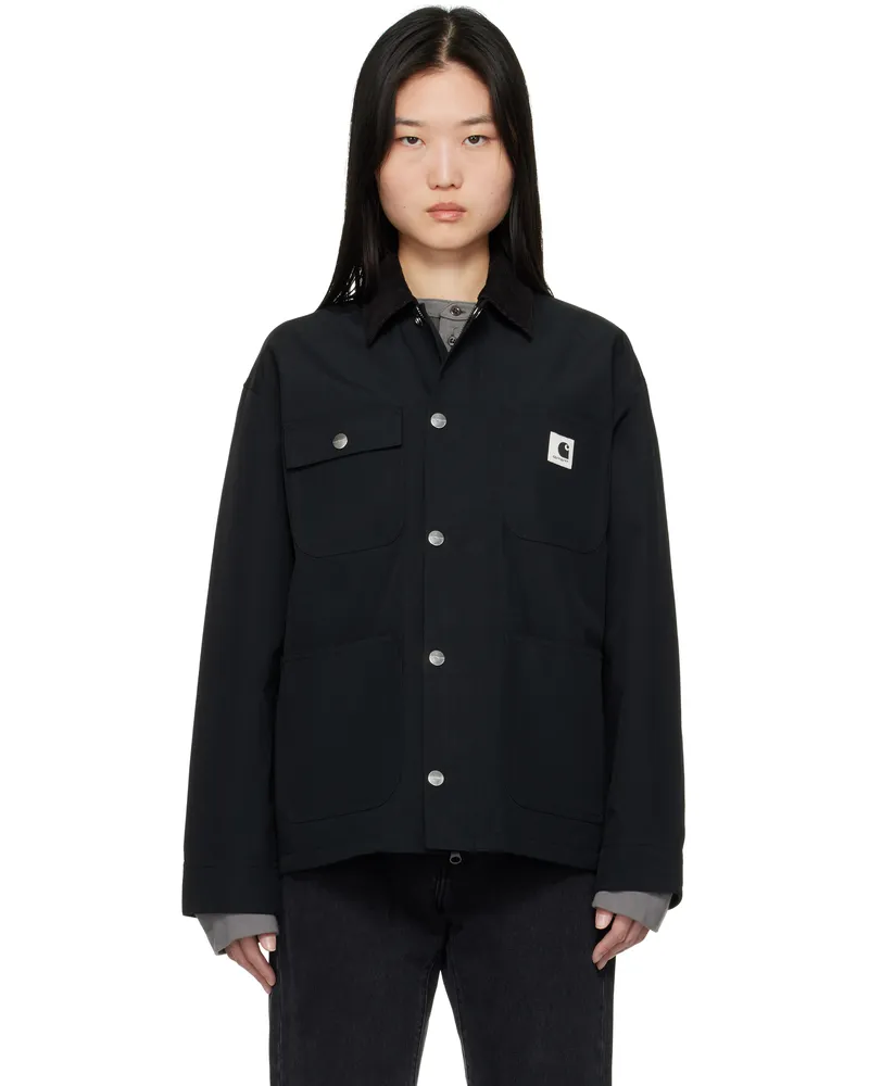 Carhartt WIP Black Clapton Jacket Black