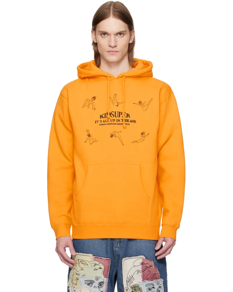 KidSuper Yellow 'It's All Up In Air' Acrobats Hoodie Gold