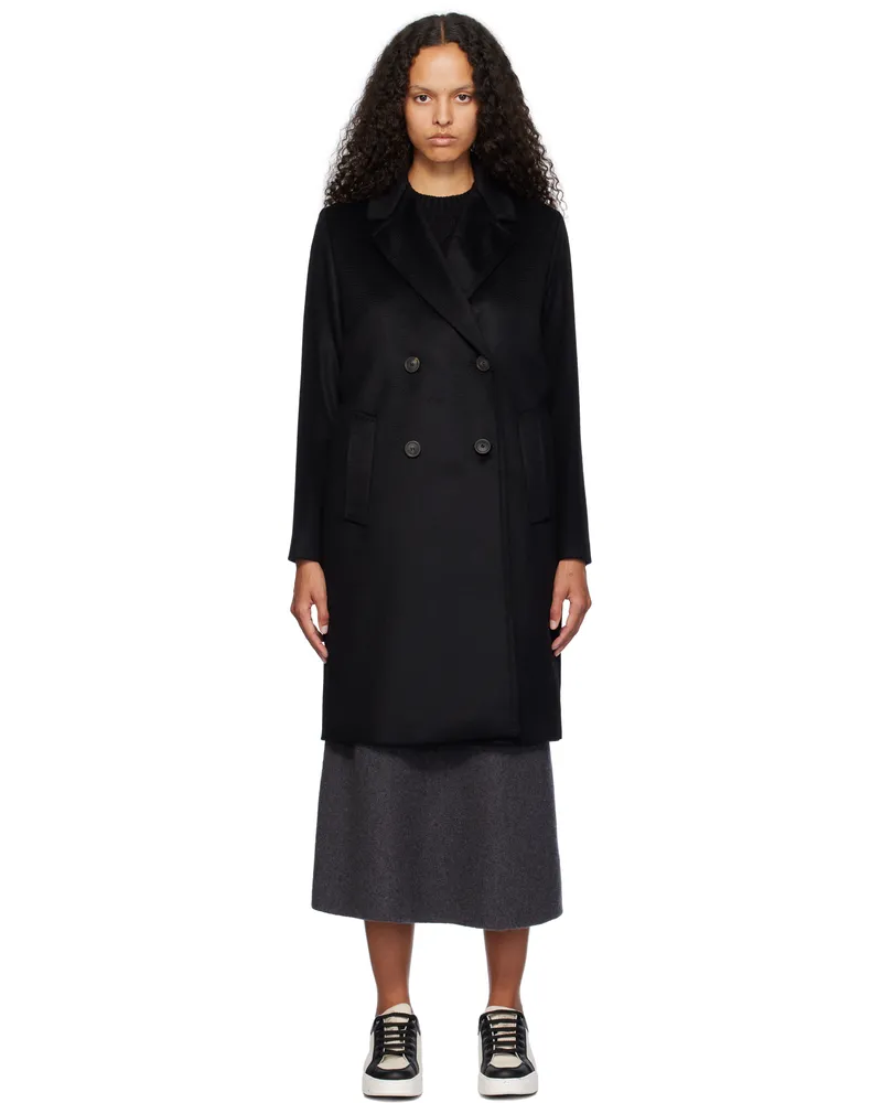 Max Mara Black Zum Coat 013