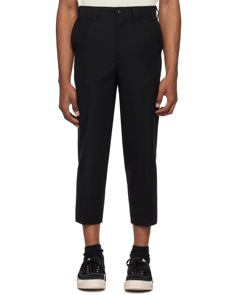 Visvim Black Leaguers Trousers Black