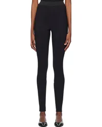 WARDROBE.NYC Black Zip Leggings Black