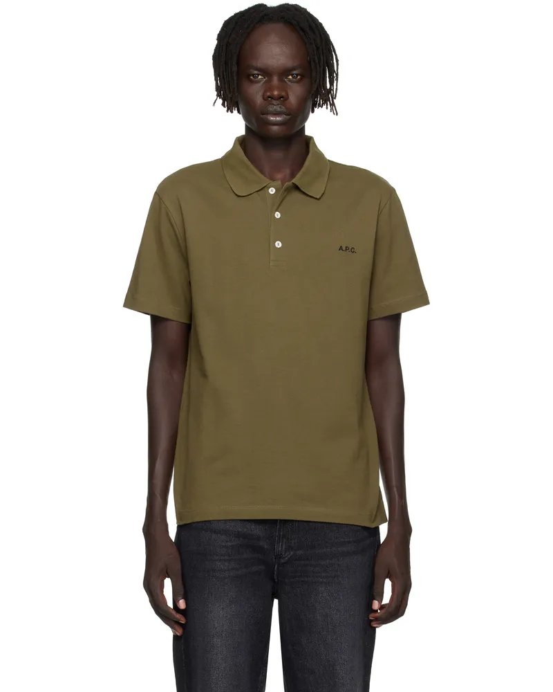 A.P.C. Khaki Standard Polo Kaki