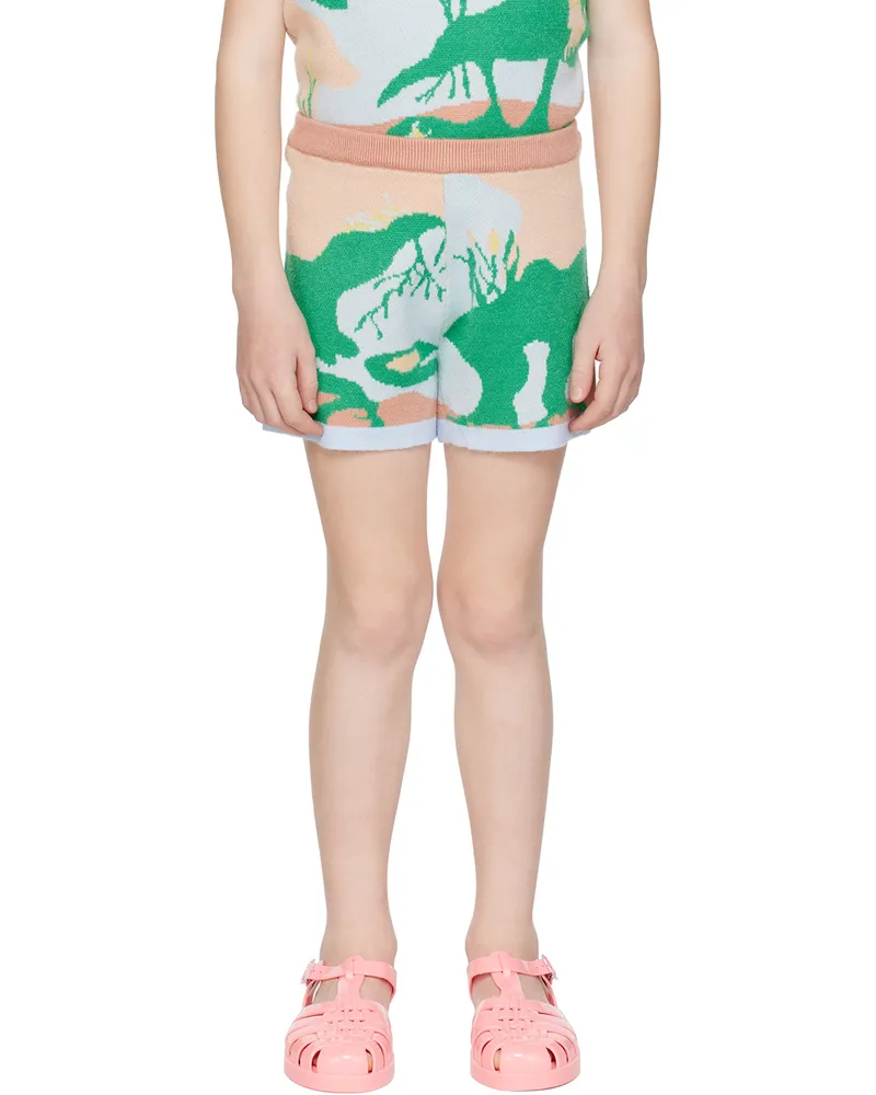HELMSTEDT Kids Multicolor Saga Shorts Mushroom