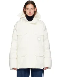 Canada Goose White Paradigm Expedition Down Parka N.star