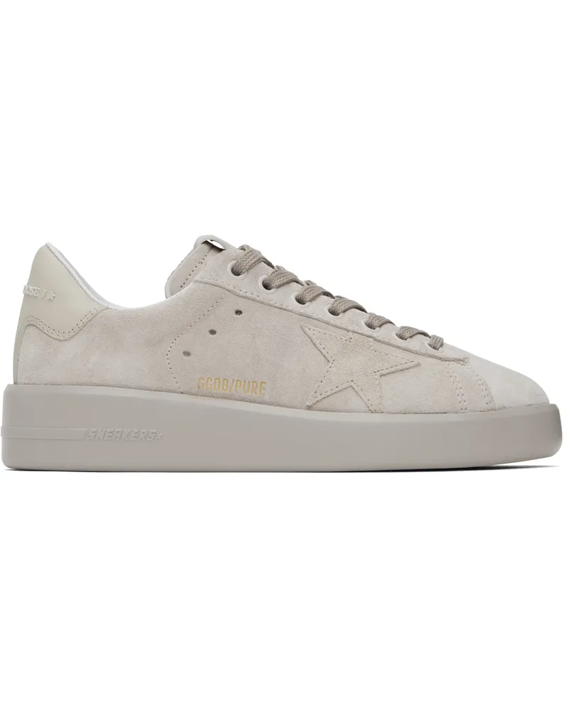 Golden Goose Taupe Purestar Sneakers 60579