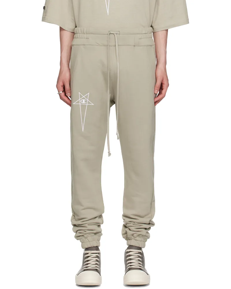 Rick Owens Off-White Champion Edition Joggers Sweatpants 08