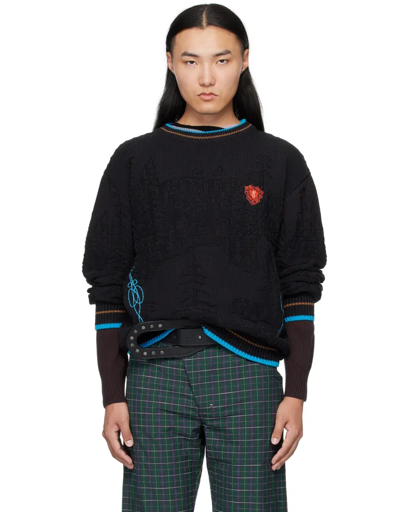 KIKO KOSTADINOV Black Fitz Sweater Black