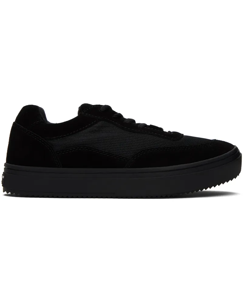 Comme des Garçons Black Suede & Mesh Sneakers 1