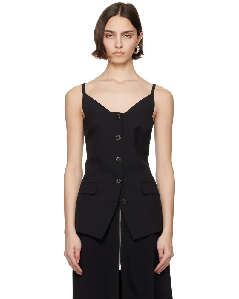 Nanushka Black Cinda Top Black